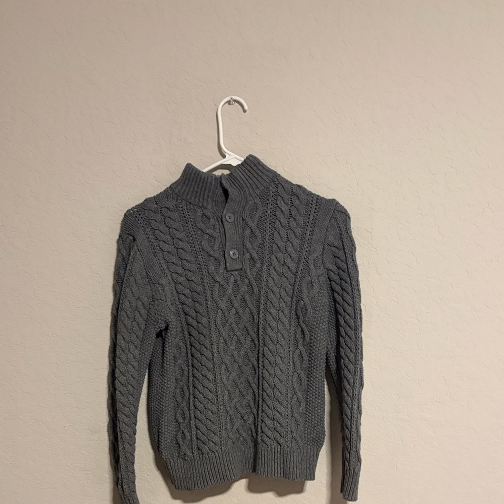 GAP Men's Turtleneck Sweater in Gray